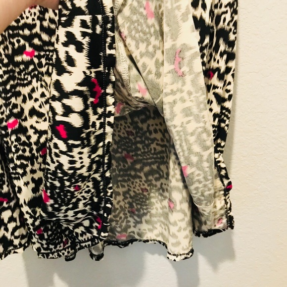 Max Studio | Black, Pink & White Skirt - Picture 9 of 9